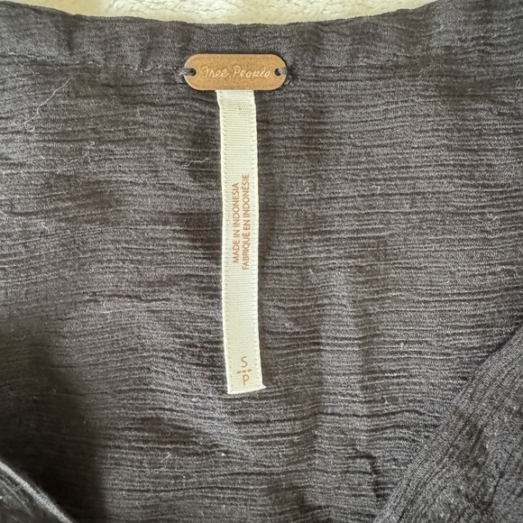 Free People Check On It Wrap Top - Picture 3 of 8